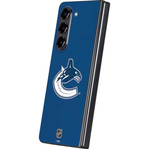 NHL Vancouver Canucks Distressed Galaxy Z Fold5 5G Skin