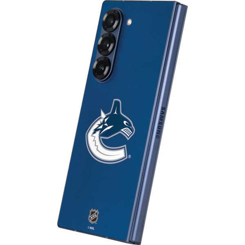 NHL Vancouver Canucks Distressed Galaxy Z Fold6 Skin