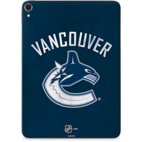 NHL Vancouver Canucks Distressed Apple iPad Pro Skin