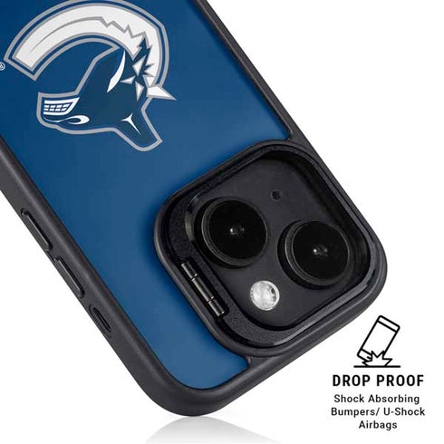 NHL Vancouver Canucks Distressed iPhone 13 Kickstand Case