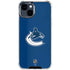 NHL Vancouver Canucks Distressed iPhone 15 Clear Case