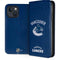 NHL Vancouver Canucks Distressed iPhone 15 Plus Folio Case