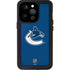 NHL Vancouver Canucks Distressed iPhone 15 Pro Waterproof Case