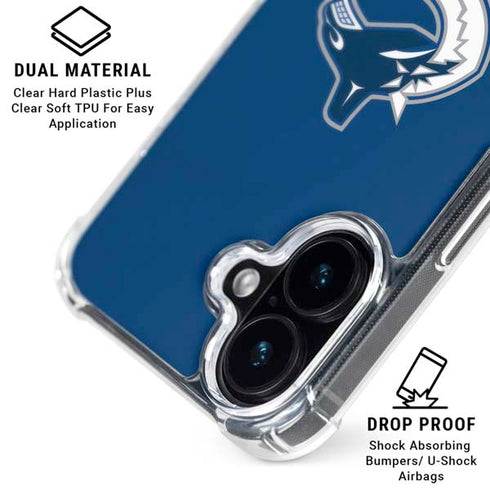 NHL Vancouver Canucks Distressed iPhone 16 MagSafe Case