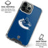 NHL Vancouver Canucks Distressed iPhone 16 Pro Max Clear Case