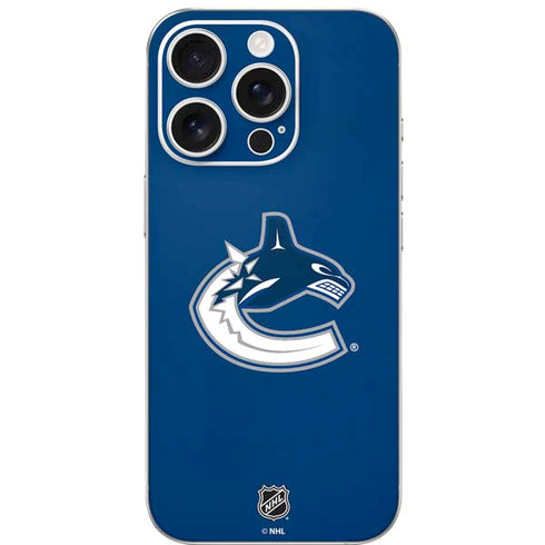 NHL Vancouver Canucks Distressed iPhone 16 Pro Skin