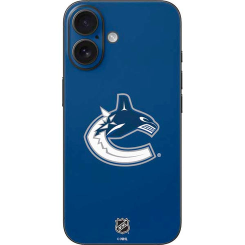 NHL Vancouver Canucks Distressed iPhone 16 Skin