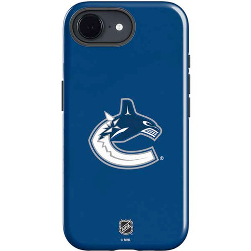 NHL Vancouver Canucks Distressed iPhone 16e Impact Case