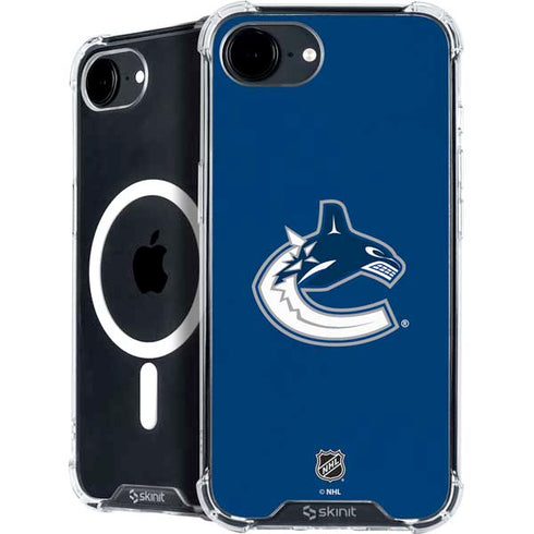 NHL Vancouver Canucks Distressed iPhone 16e MagSafe Case