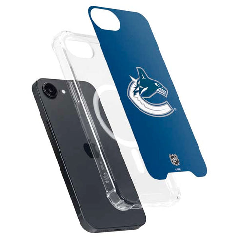 NHL Vancouver Canucks Distressed iPhone 16e MagSafe Case
