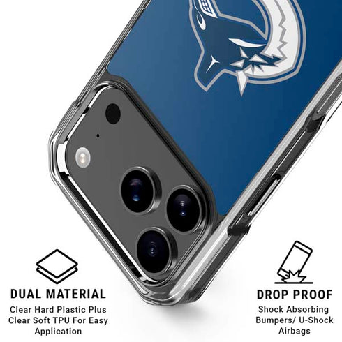 NHL Vancouver Canucks Distressed iPhone 18 Pro Clear Case