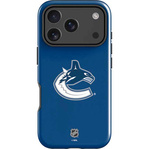 NHL Vancouver Canucks Distressed iPhone 18 Pro Impact Case