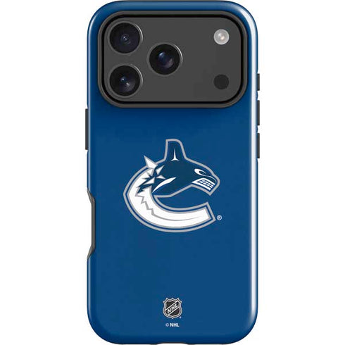 NHL Vancouver Canucks Distressed iPhone 18 Pro Max Impact Case