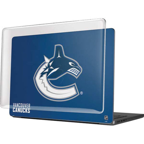 NHL Vancouver Canucks Distressed MacBook Pro 14in (2021-24) Case plus Skin