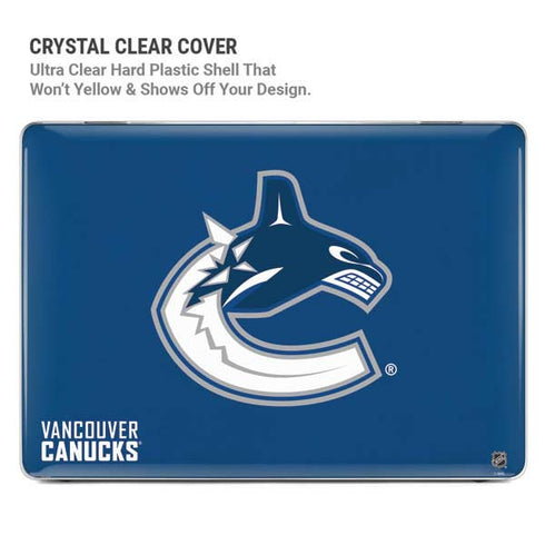 NHL Vancouver Canucks Distressed MacBook Pro 14in (2021-24) Case plus Skin