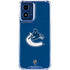 NHL Vancouver Canucks Distressed Moto G 5G (2024) Clear Case