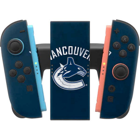 NHL Vancouver Canucks Distressed Nintendo Switch 2 (2025) Joy-Con Controller Skin