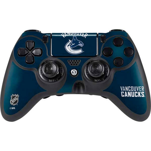NHL Vancouver Canucks Distressed PlayStation PS4 Skins