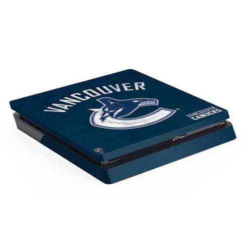 NHL Vancouver Canucks Distressed PlayStation PS4 Skins