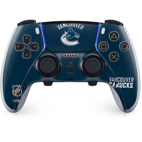 NHL Vancouver Canucks Distressed PlayStation PS5 Skins