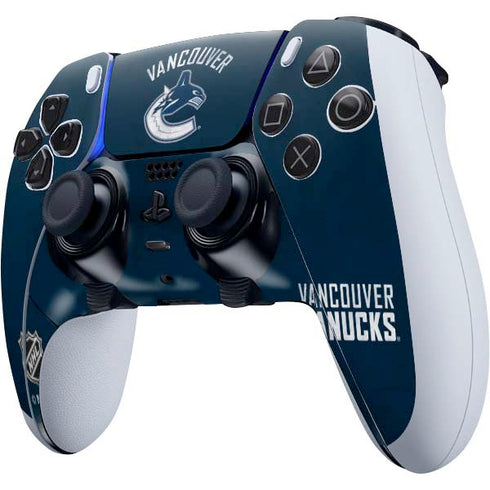 NHL Vancouver Canucks Distressed PS5 DualSense Edge Pro Controller Skin