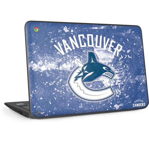 NHL Vancouver Canucks Frozen HP Chromebook Skin