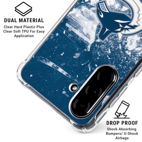 NHL Vancouver Canucks Frozen Galaxy A36 5G Clear Case