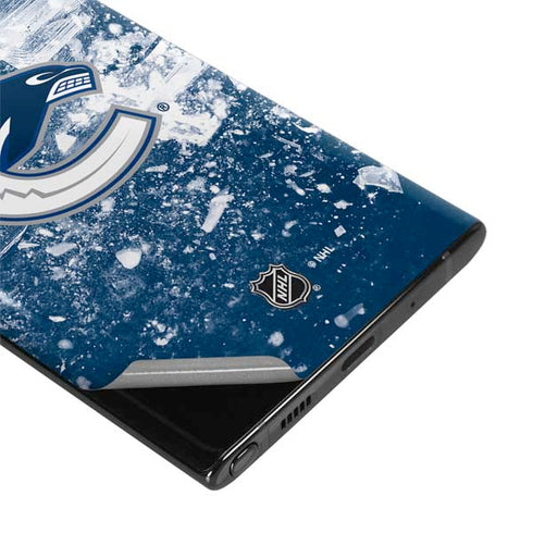 NHL Vancouver Canucks Frozen Galaxy Note 10 Plus Skin