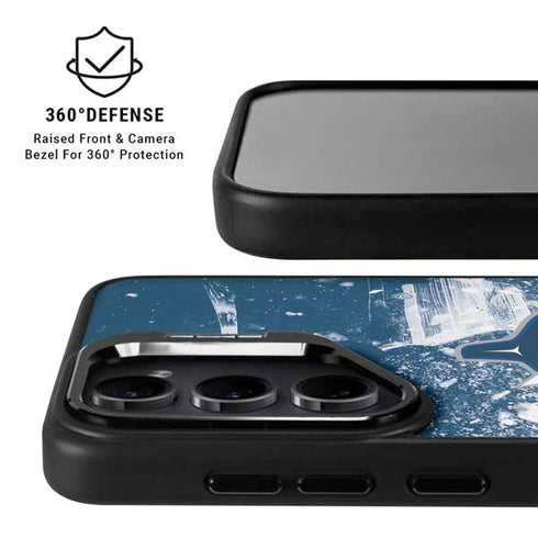 NHL Vancouver Canucks Frozen Galaxy S25 Kickstand Case