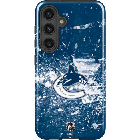 NHL Vancouver Canucks Frozen Galaxy S25 Plus Impact Case