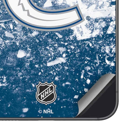NHL Vancouver Canucks Frozen Galaxy S25 Plus Skin