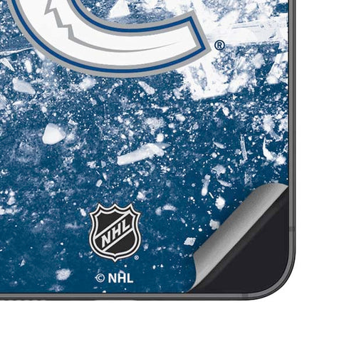 NHL Vancouver Canucks Frozen Galaxy S25 Skin