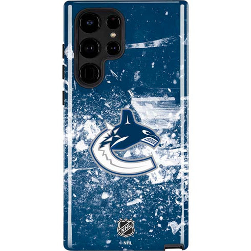 NHL Vancouver Canucks Frozen Galaxy S25 Ultra Impact Case