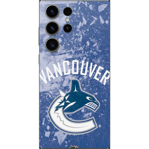 NHL Vancouver Canucks Frozen Galaxy S25 Ultra Skin
