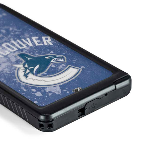 NHL Vancouver Canucks Frozen Galaxy S24 Ultra Waterproof Case