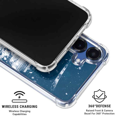 NHL Vancouver Canucks Frozen Galaxy S25 Clear Case