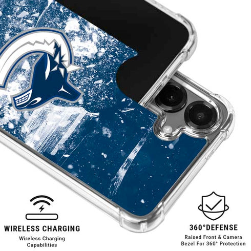 NHL Vancouver Canucks Frozen Galaxy S26 Clear Case