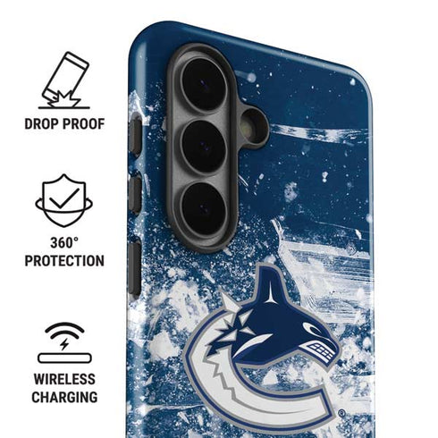 NHL Vancouver Canucks Frozen Galaxy S26 Impact Case