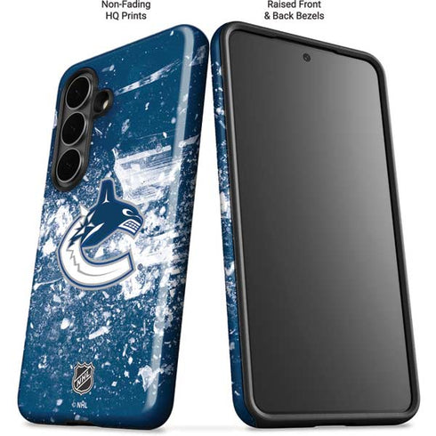 NHL Vancouver Canucks Frozen Galaxy S26 Impact Case