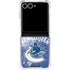 NHL Vancouver Canucks Frozen Galaxy Z Flip7 Clear Case
