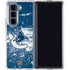 NHL Vancouver Canucks Frozen Galaxy Z Fold5 5G Clear Case