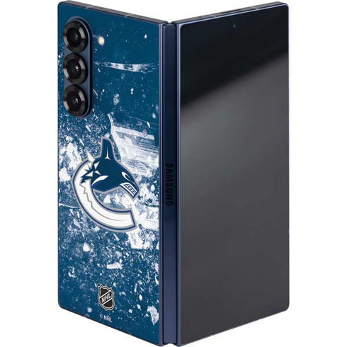 NHL Vancouver Canucks Frozen Galaxy Z Fold6 Skin