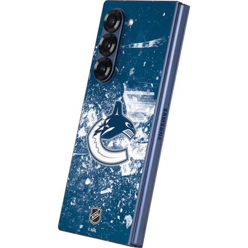 NHL Vancouver Canucks Frozen Galaxy Z Fold6 Skin