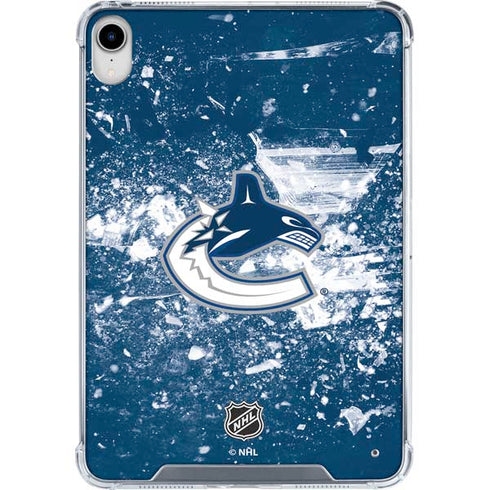 NHL Vancouver Canucks Frozen iPad 11th Gen (2025) Clear Case