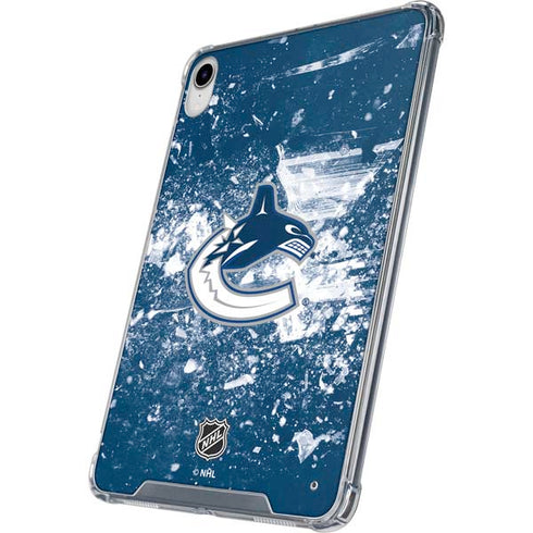 NHL Vancouver Canucks Frozen iPad 11th Gen (2025) Clear Case