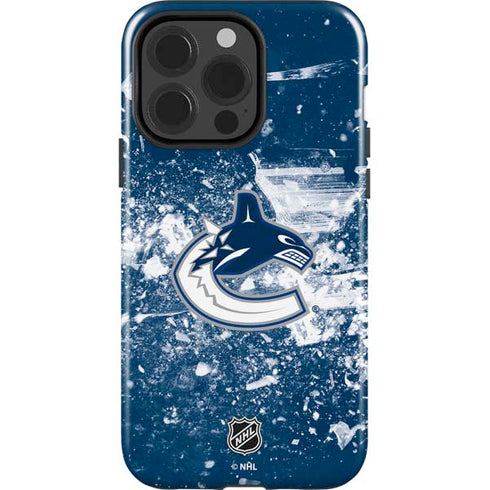 NHL Vancouver Canucks Frozen iPhone 15 Pro Impact Case