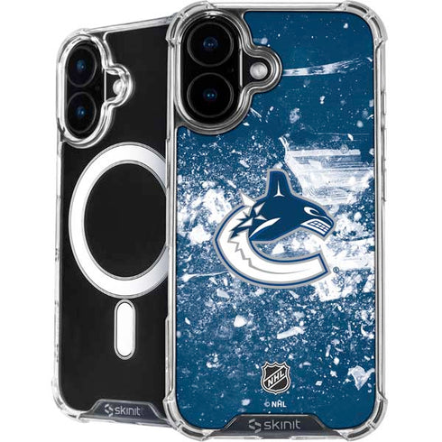 NHL Vancouver Canucks Frozen iPhone 16 MagSafe Case