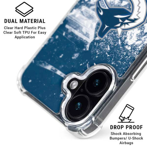 NHL Vancouver Canucks Frozen iPhone 16 MagSafe Case