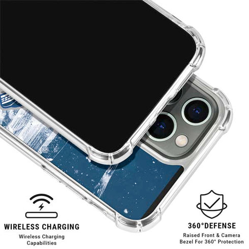 NHL Vancouver Canucks Frozen iPhone 16 Pro Clear Case