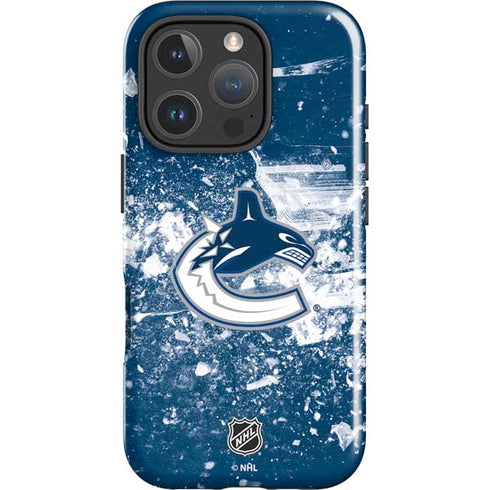 NHL Vancouver Canucks Frozen iPhone 16 Pro Magsafe Impact Case